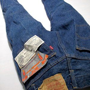 Levis 501 Rinsed Indigo Vintage 1984 Jeans
